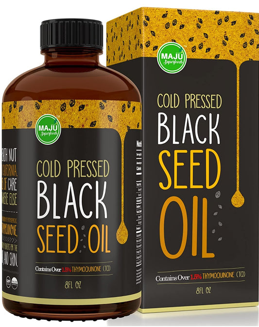 Maju Cold-Pressed Black Seed Oil 1.5% Thymoquinone
