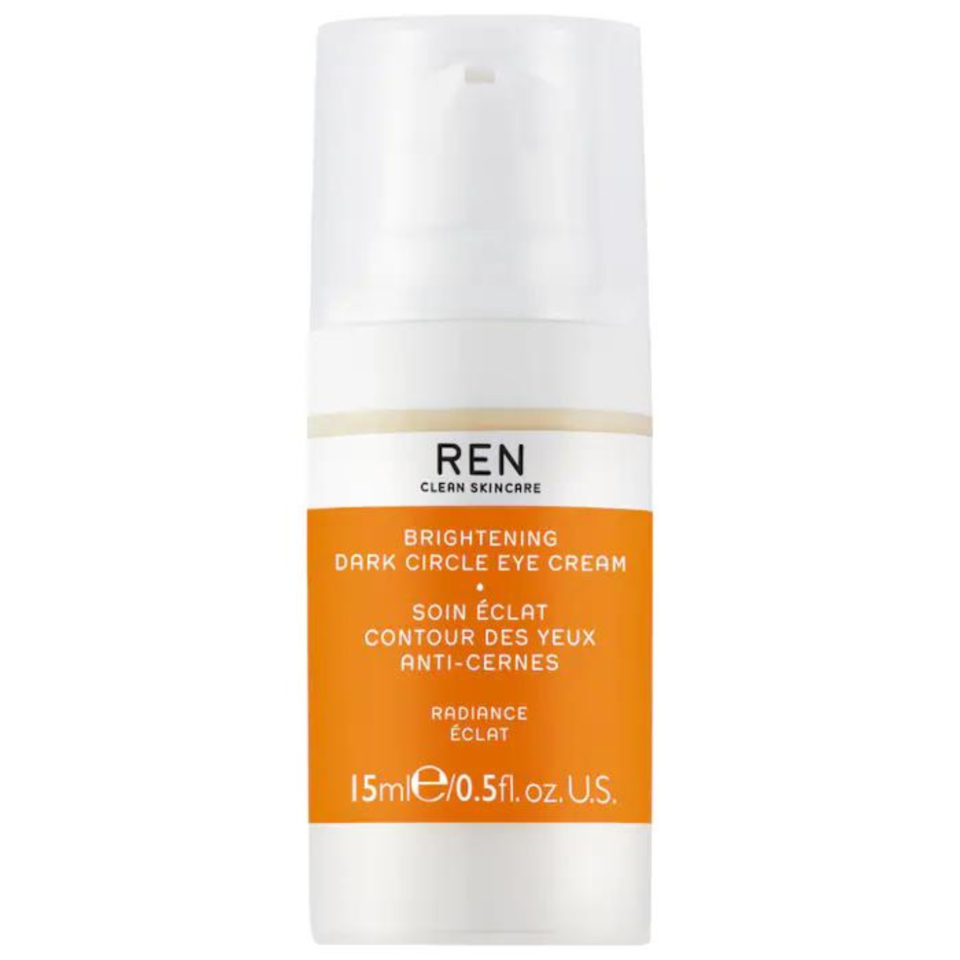 Ren Clean Skincare Brightening Dark Circle Eye Cream 15 mL,