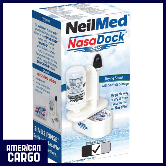 Neil Med Nasa Dock Plus Drying Stand With Sachets Storage Hygienic Way To Dry And Store Your Bottle Or Nasa Flo