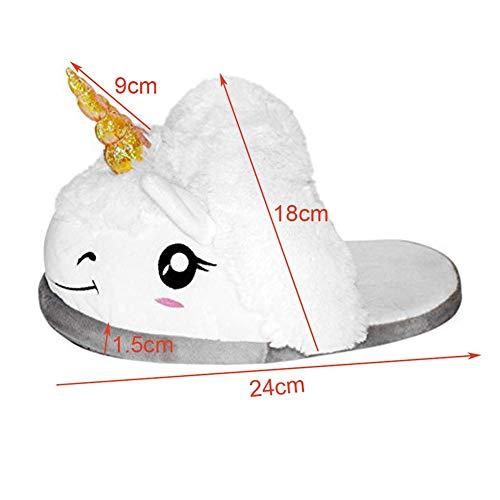 Unicorn Slippers Plush House Shoes (Free Size)