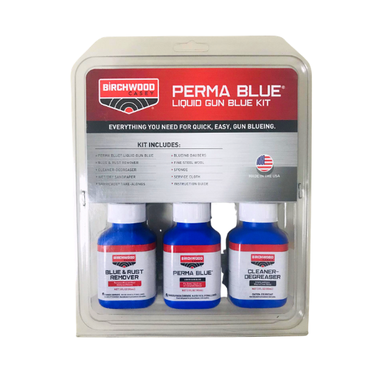 Birchwood Casey Perma Blue Liquid Gun Blue All-In-1 Kit Complete Instruction Guide -13801