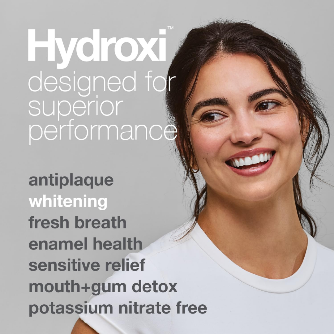 Davids Hydroxi Sensitive + Whitening Toothpaste Natural Peppermint, 4 oz / 113 g