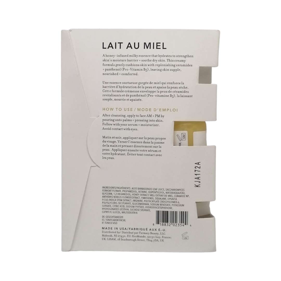 Trial Size Farmacy Honey Milk Hydrating Essence, 10 ml / 0.34 oz