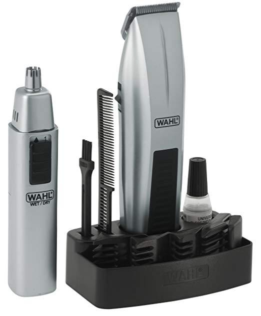 Wahl Mustache and Beard Trimmer with Bonus Trimmer #5537-420 Battery Operated