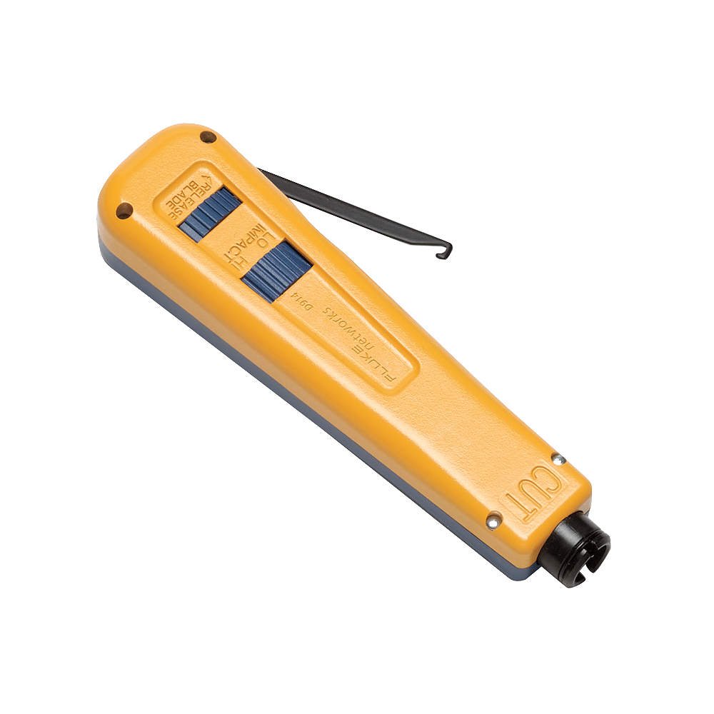 Fluke Networks D914 Spring-Loaded Impact Tool with 66 & 110 EverSharp Blade (10051501)