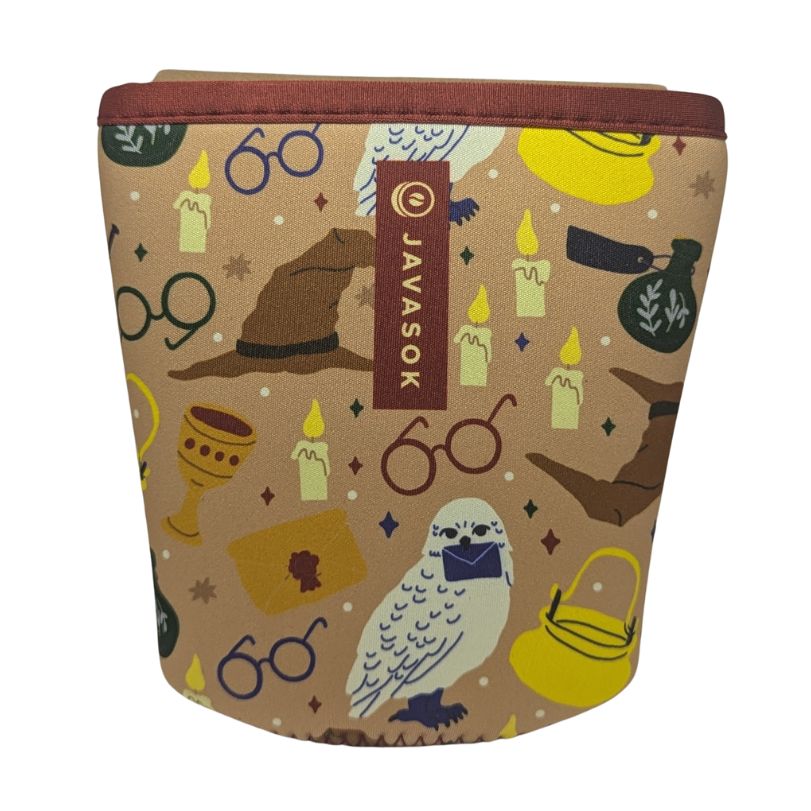 Sok It Javasok Iced Coffee & Cold Soda Insulated Neoprene Cup Sleeve, Medium, ( 22-28oz )