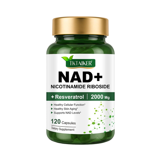 Tktalker NAD+ Supplement 2,000 mg, 120 Capsules