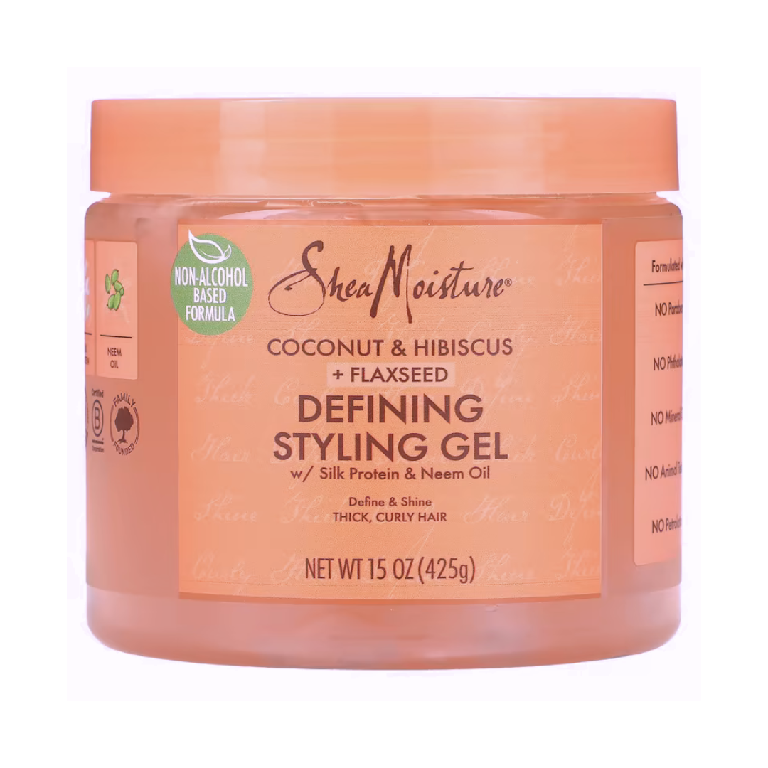 SheaMoisture Coconut & Hibiscus + Flaxseed Defining Styling Gel 425g