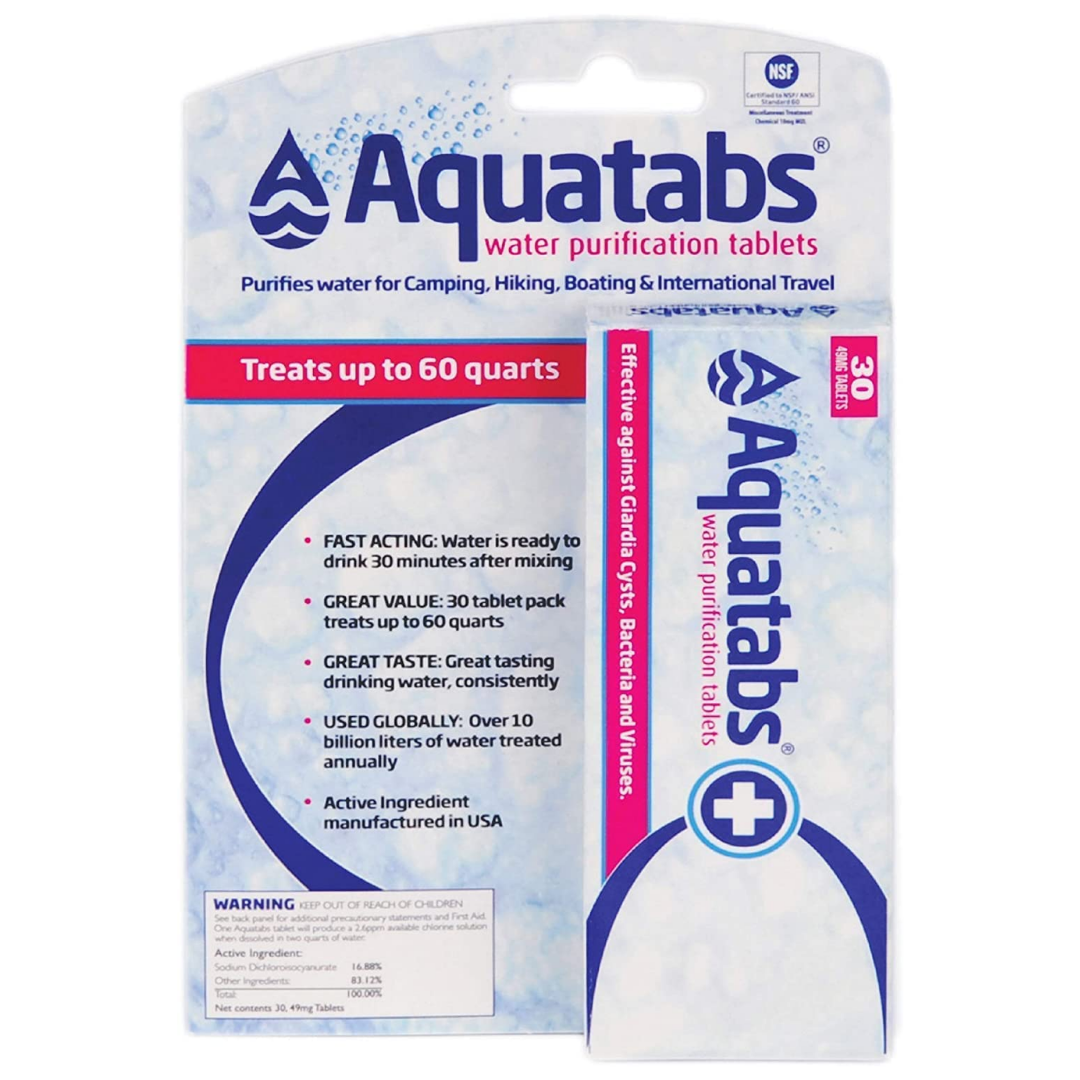 Aquatabs Water Purification Tablets 49 mg