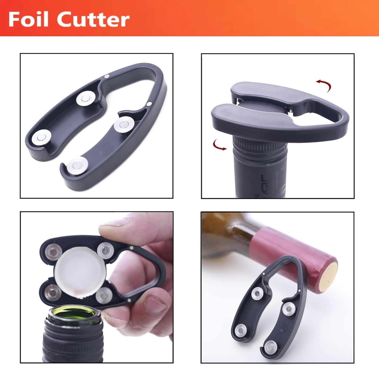 Tyzine Air Pump Bottle Opener, 1 Count