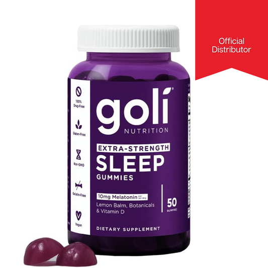 Goli Nutrition Extra-Strength Sleep 10mg Melatonin 50 Gummies