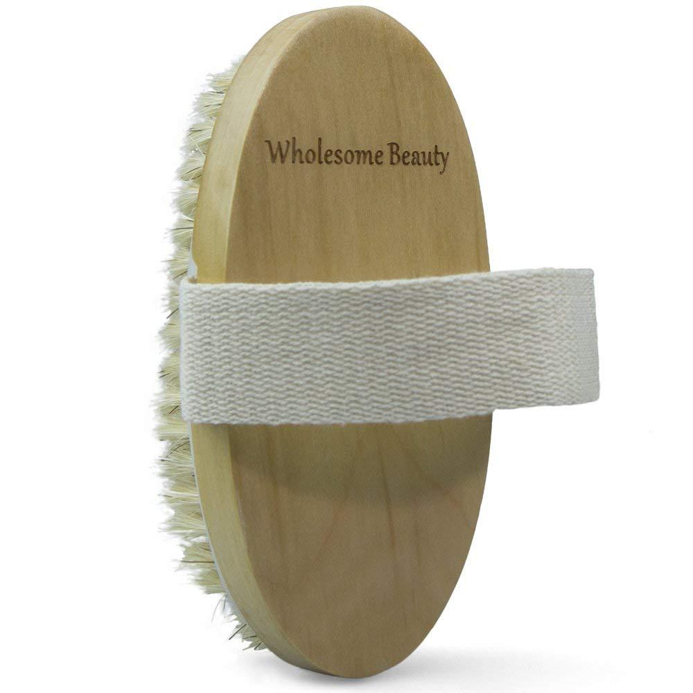 Dry Skin Body Brush Improves Skins Health And Beauty Natural Bristle