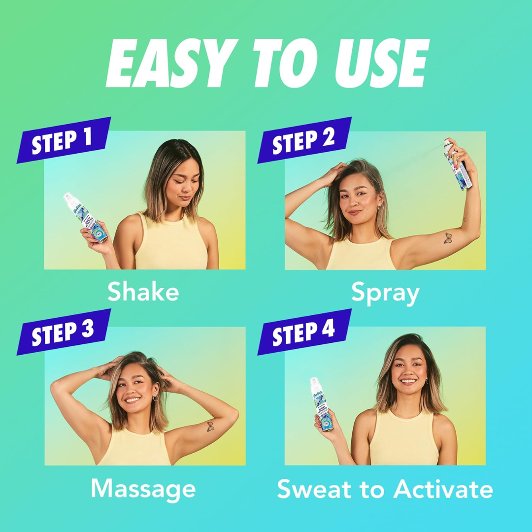 Batiste Dry Shampoo Sweat Activated, 5.71 oz / 162 g