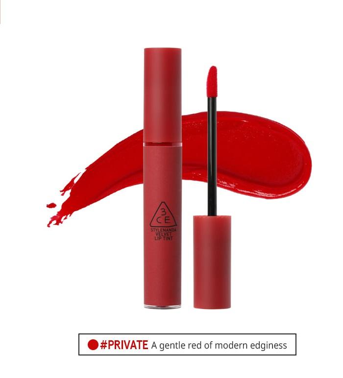 AUTHENTIC 3CE Stylenanda Velvet Lip Tint (#Private)