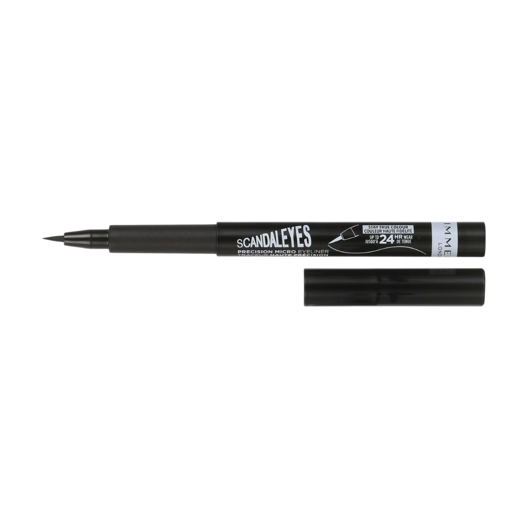 Rimmel London Scandal Eyes Precision Micro Eyeliner 001 Black, 1.1 ml / 0.037 oz