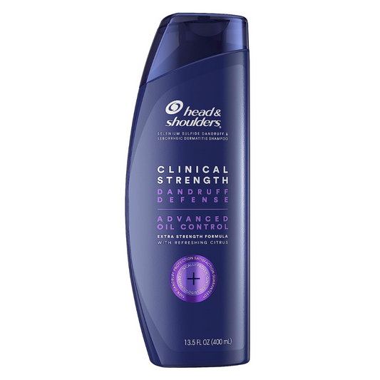 Head & Shoulders Clinical Strength Dandruff Defense Advanced Oil Contril 13.5 Fl oz / 400 mL