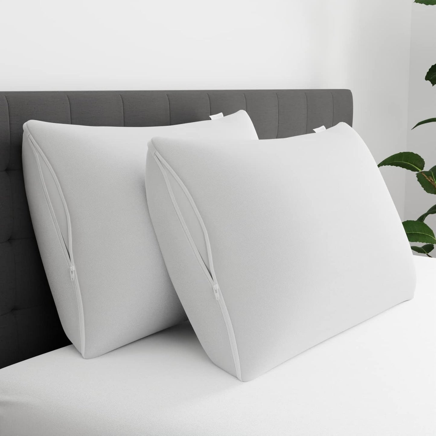 Allerease Zippered Pillow Protector King Size 20" x 36"
