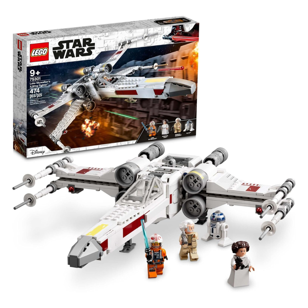 LEGO Star Wars Luke Skywalker's X-Wing Fighter Building Toy 474 pcs