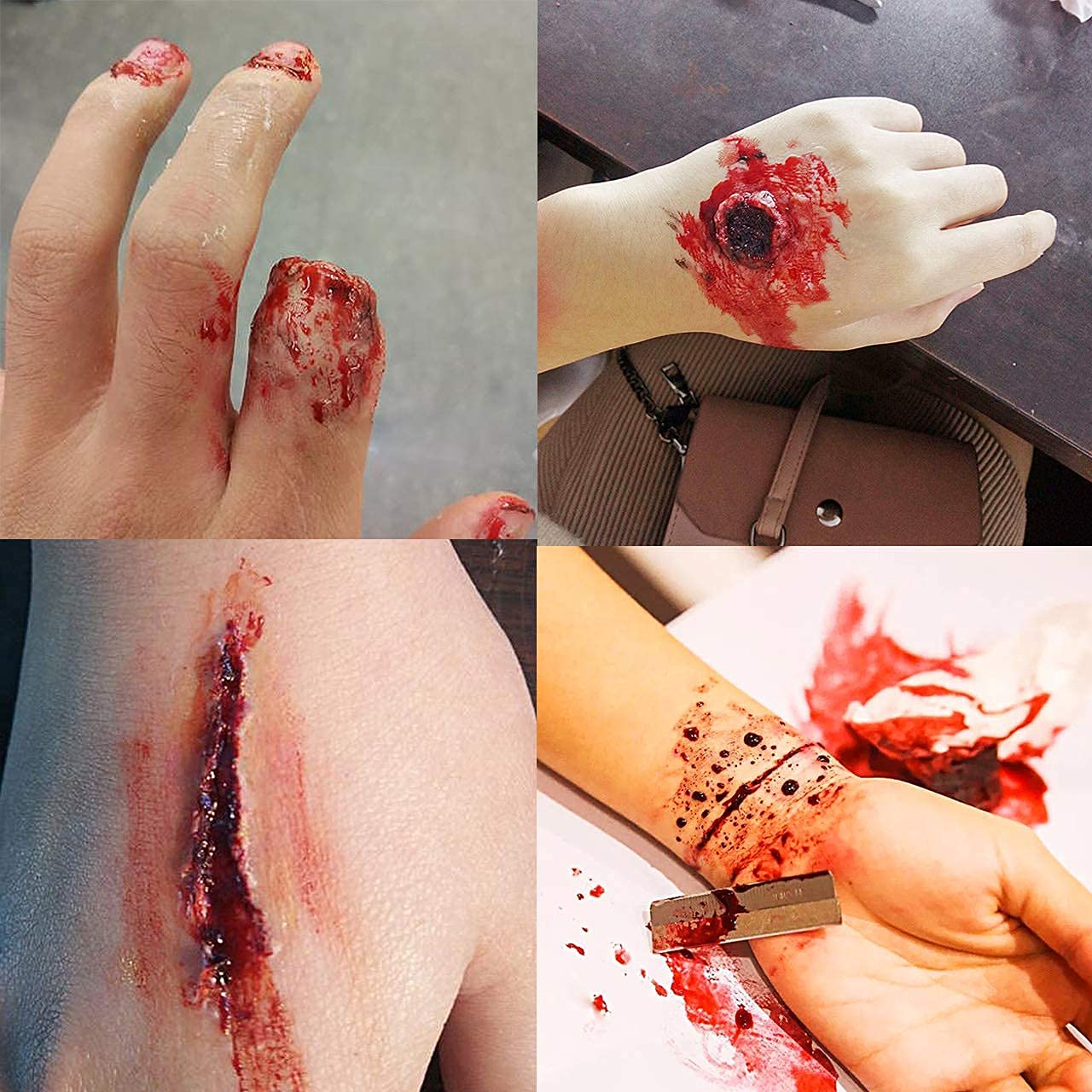 Meicoly SFX Makeup Kit Scars Wax for Halloween Special 1 Set