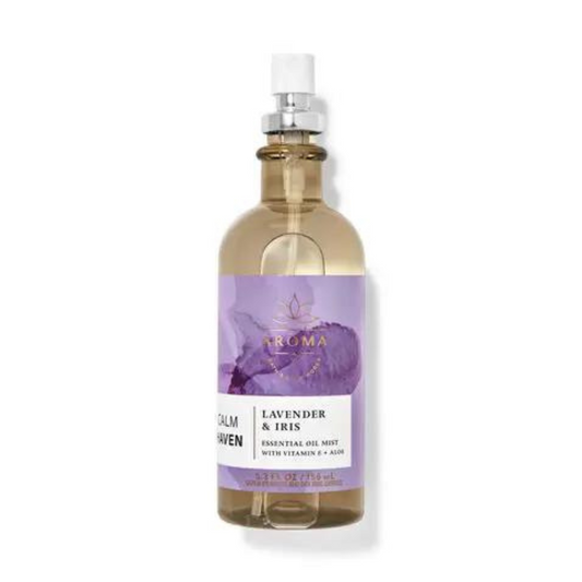 Bath and Body Works Aroma Lavender Iris Essential Oil Mist 5.3oz