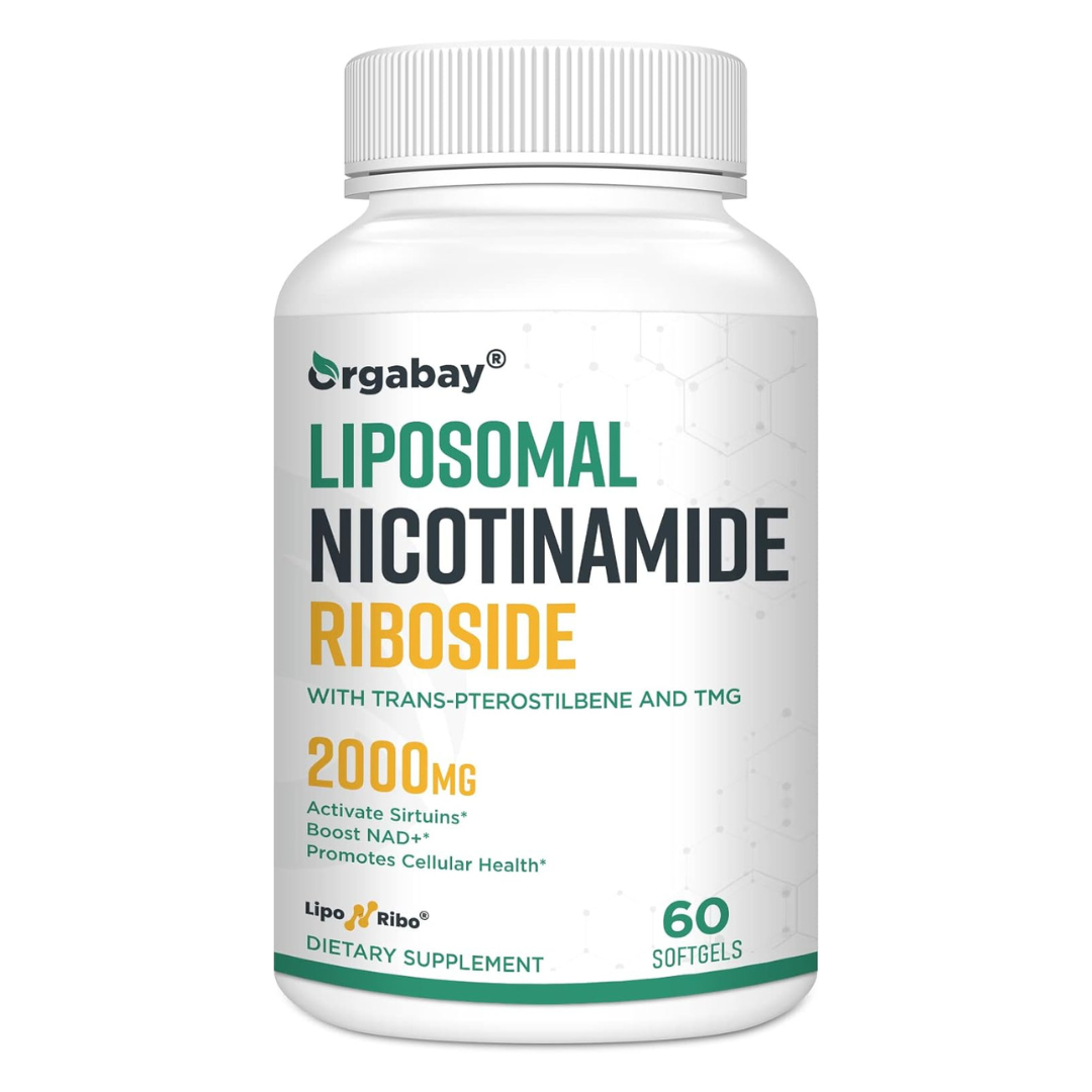 Orgabay Liposomal Nicotinamide Riboside 2000mg Supplement 60 Softgels