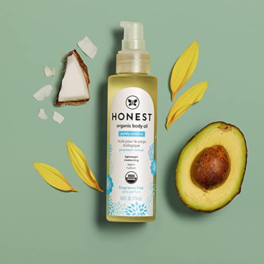 The Honest Co. Organic Body Oil Purely Sensitive (118 ml)