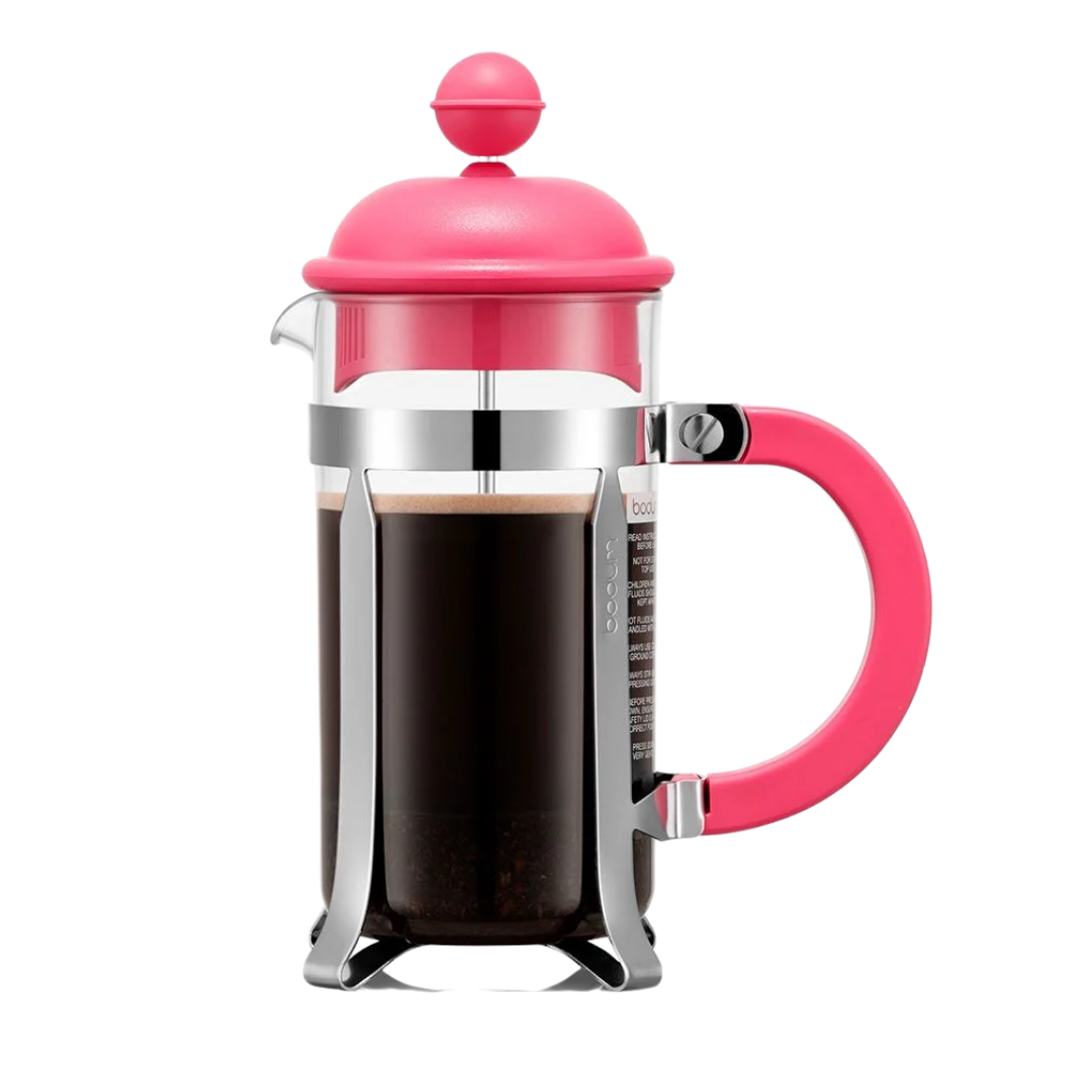 Bodum Caffettiera French Press Coffee Maker 3 Cup, Bubblegum, 1913-539BTR