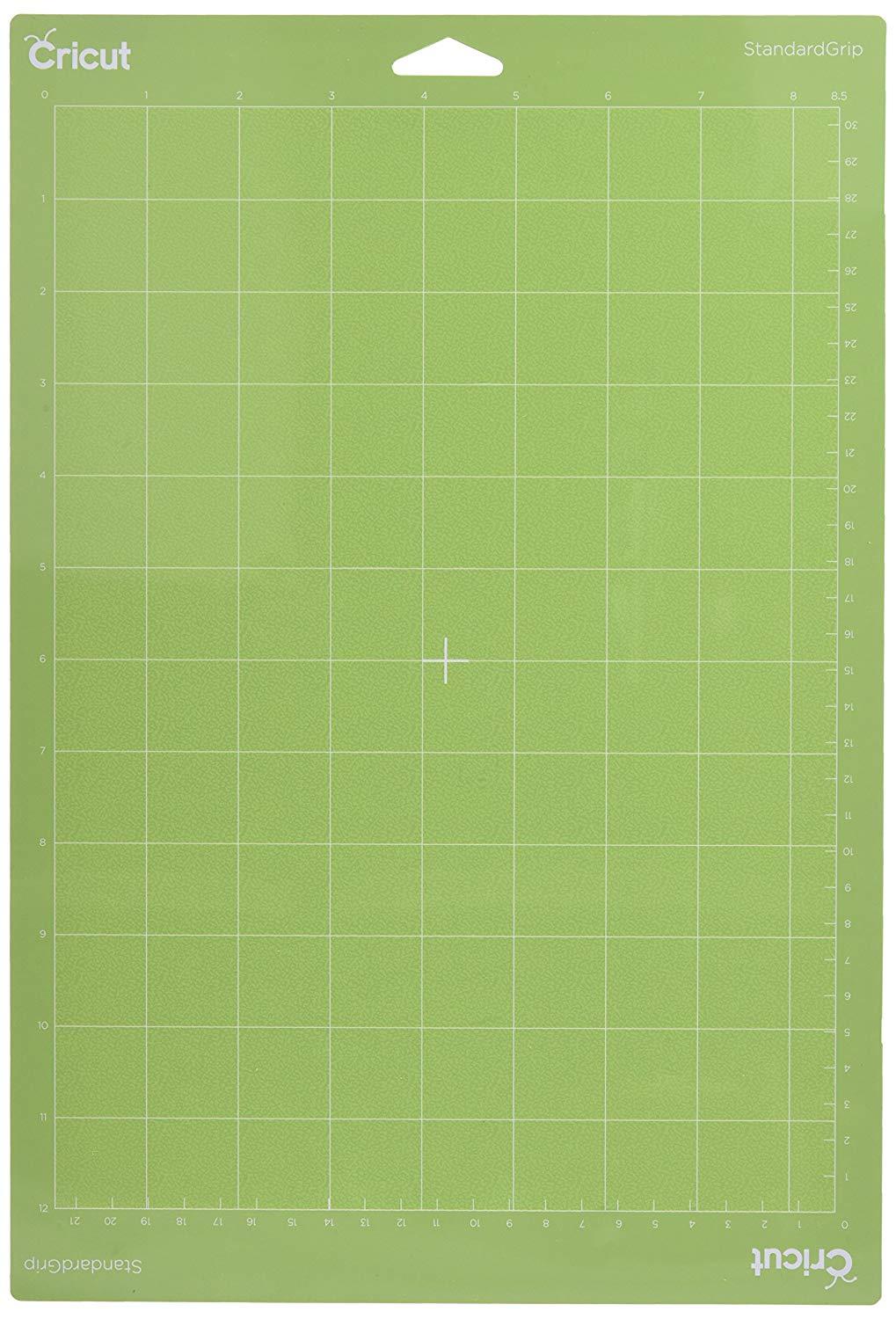 Cricut 2001973 StandardGrip Adhesive Cutting Mat for Crafting, 8.5 by 12-Inch