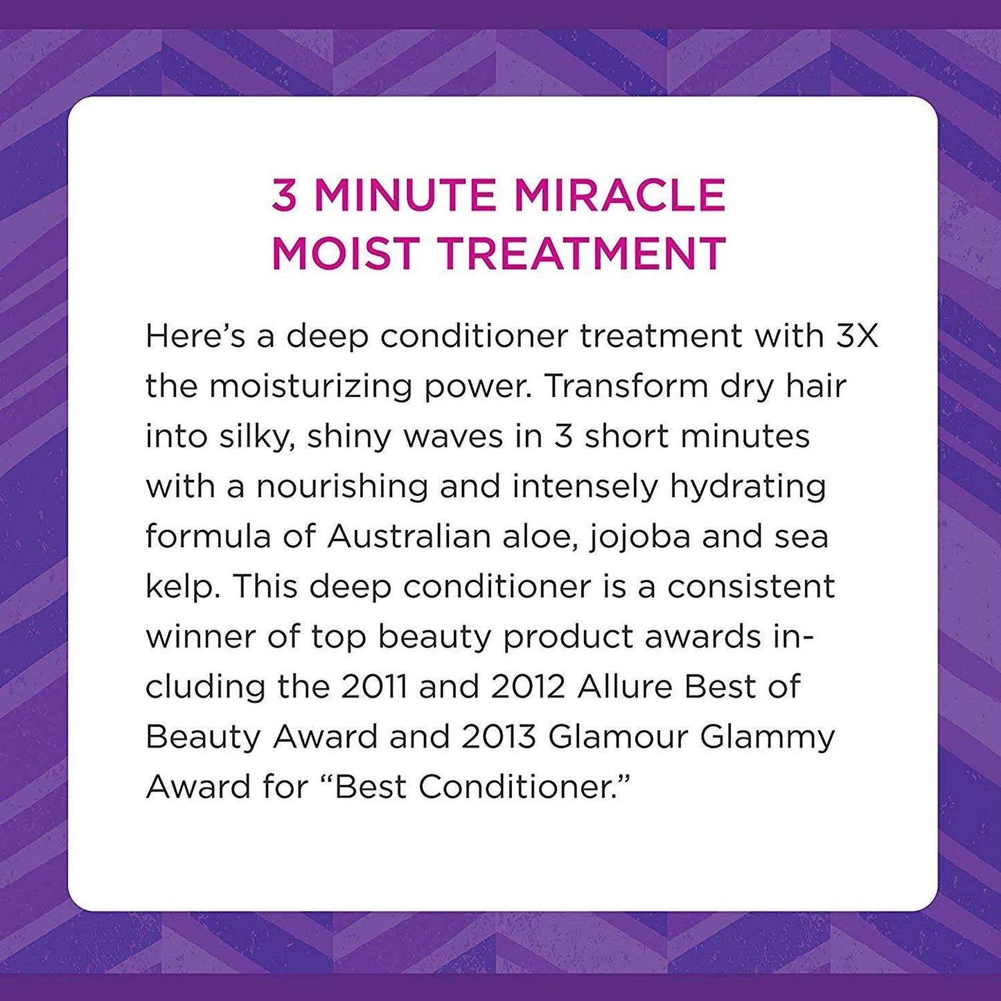 Aussie 3 Minute Miracle Moist Deep Conditioner, 8 oz