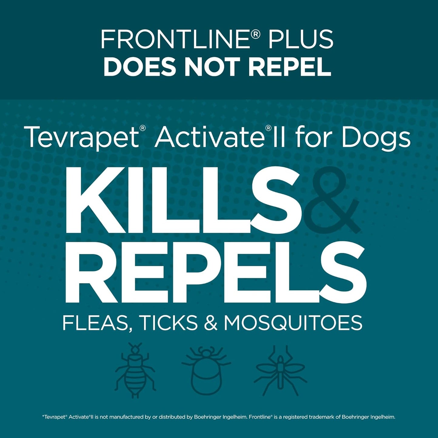 Tevrapet Activate II Small Dog for Fleas and Ticks (4 Month Supply)