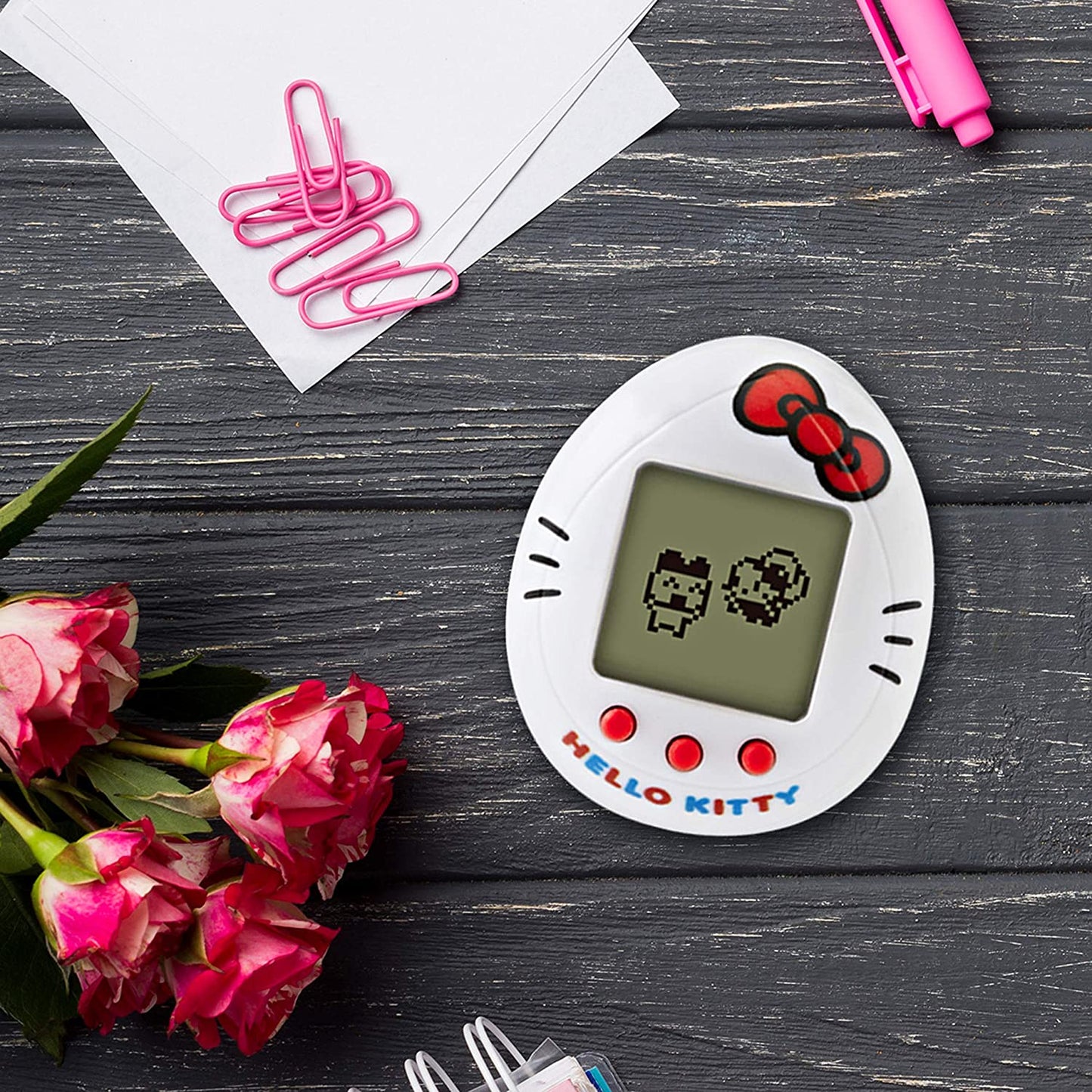 Tamagotchi Game Hello-Kitty for Ages 8+, White
