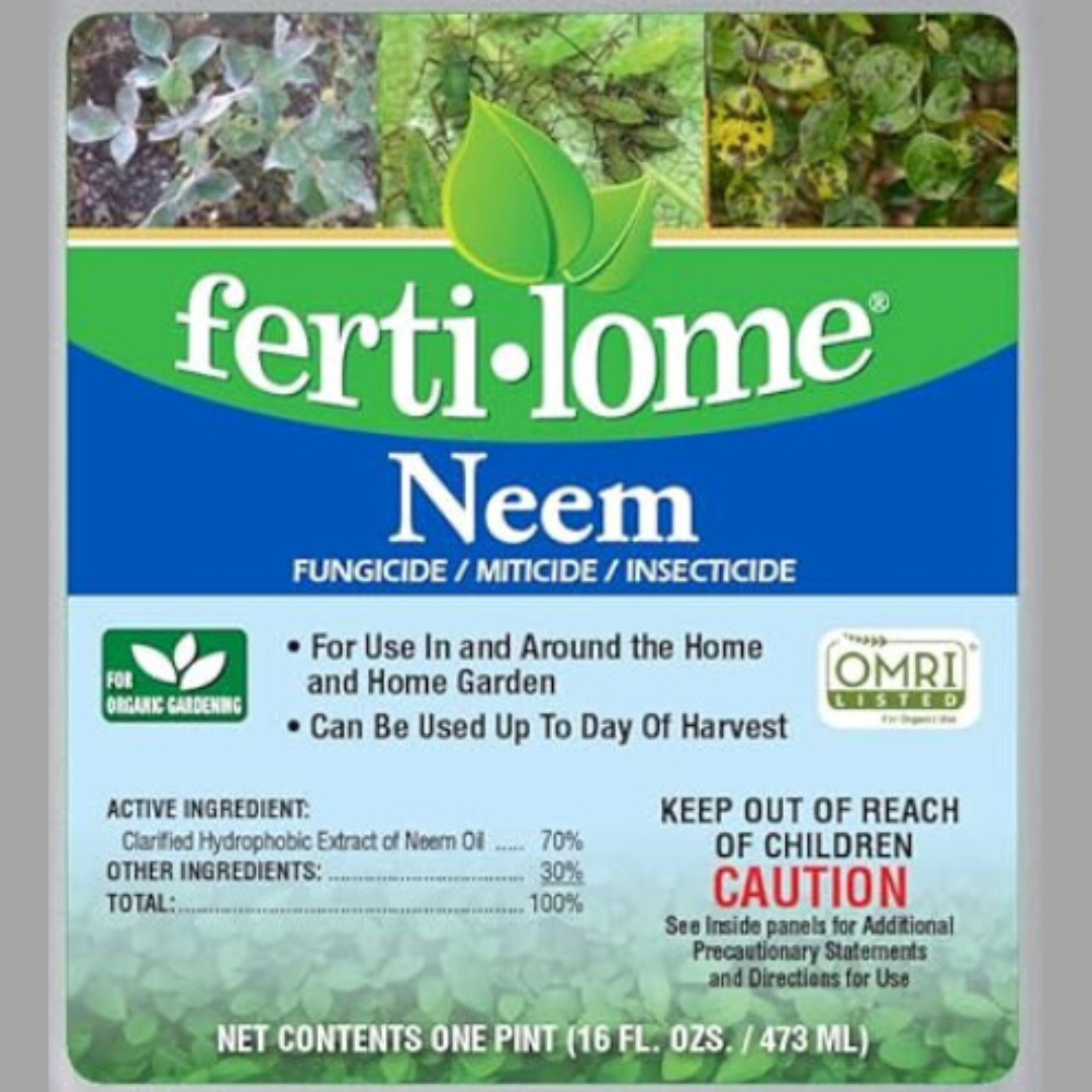 Fertilome Neem Fungicide, Miticide, Insecticide 16 fl oz / 473ml