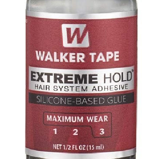 Walker Tape Extreme Hold Silicone-Based Glue Maximum Wear, 15 ml