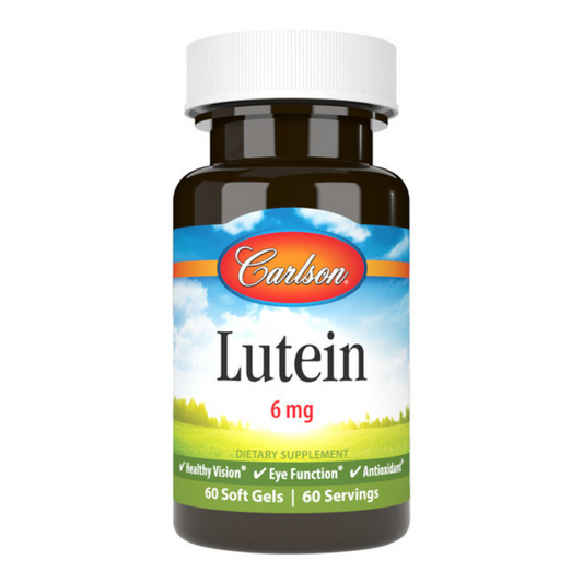 Carlson Lutein 6mg Supplement 60 Soft Gels