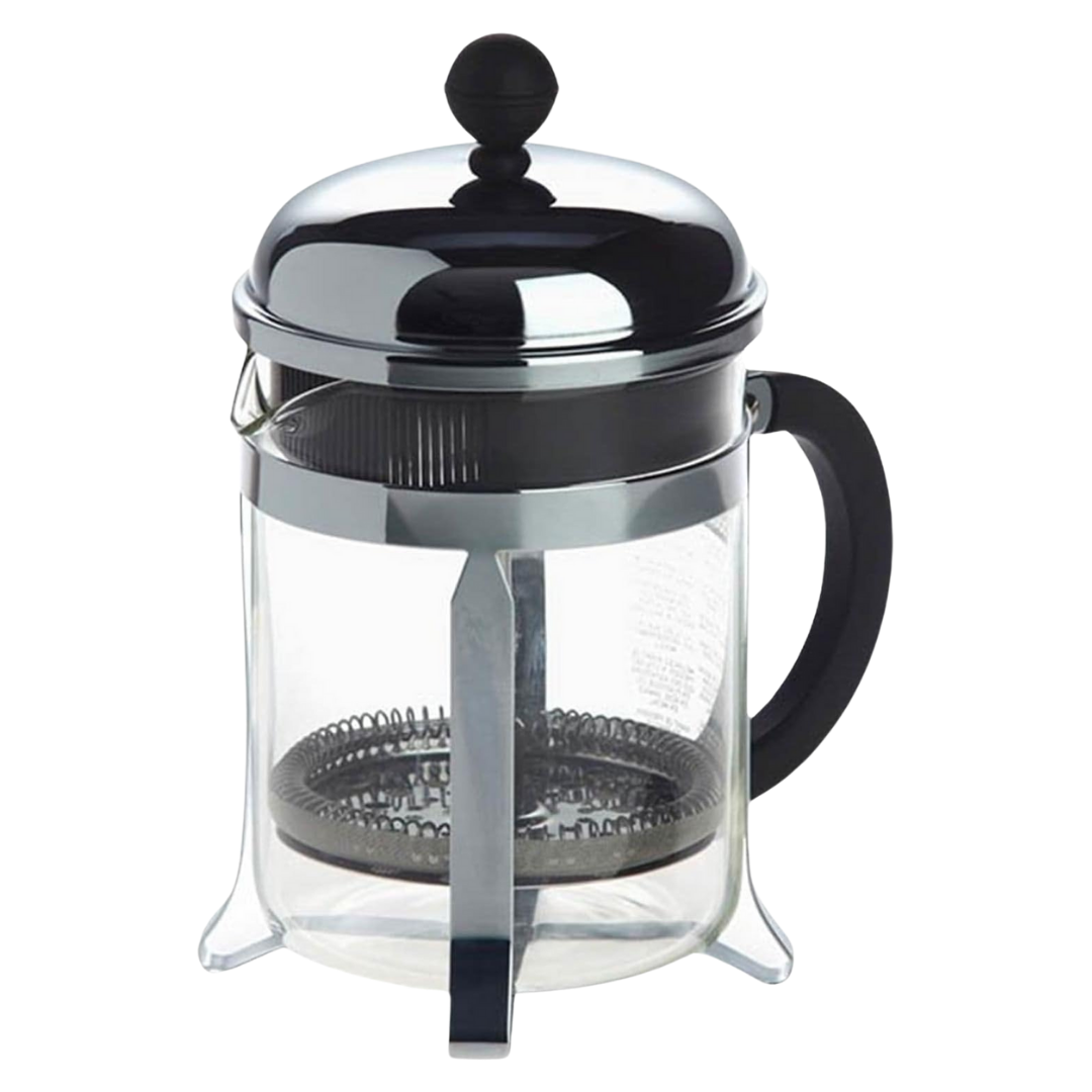 Bodum Chambord French Press Coffee Maker 4 Cup, Silver (1924-16US4)