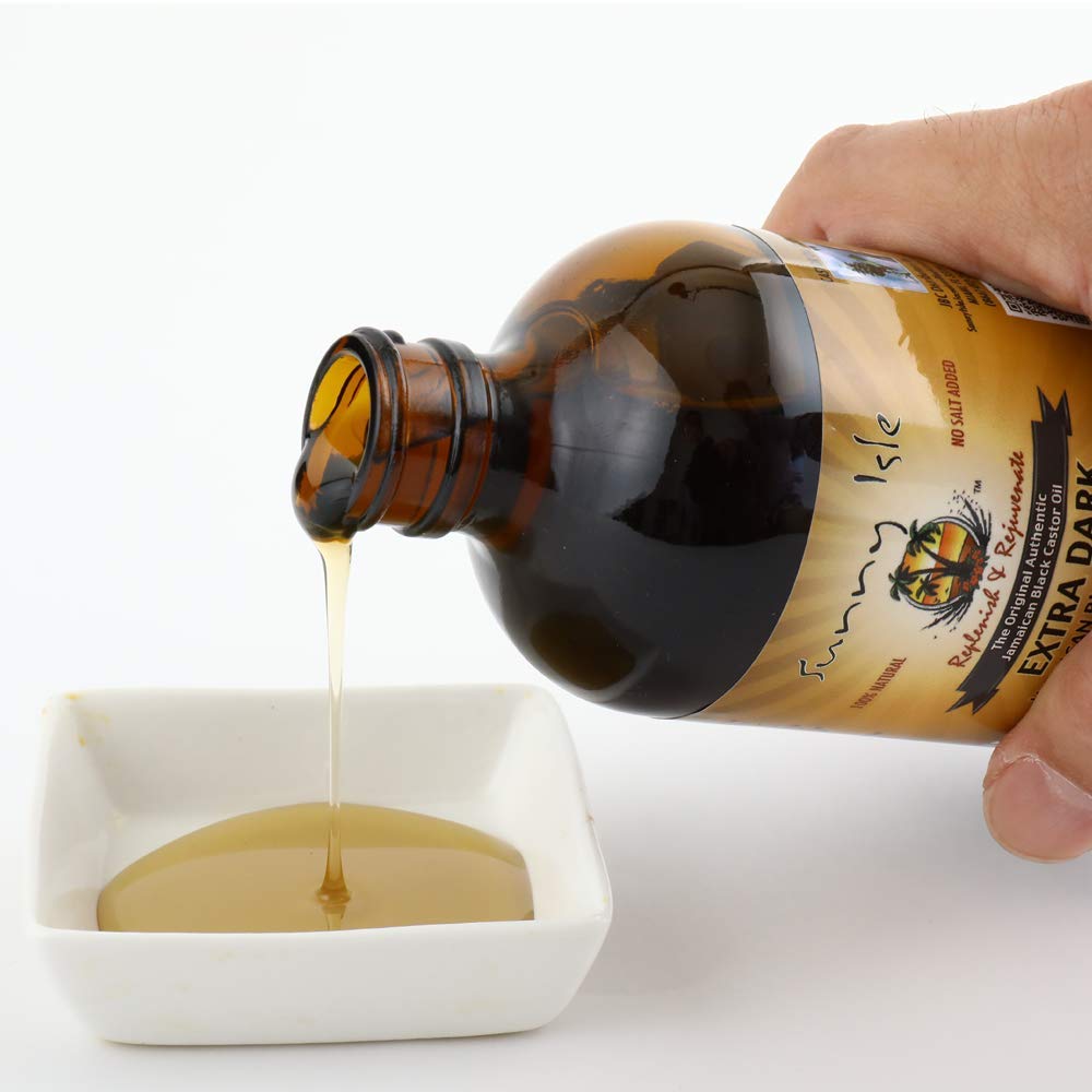 Sunny Isle Replenish & Rejuvenate Extra Dark Jamaican Black Castor Oil 8 Oz