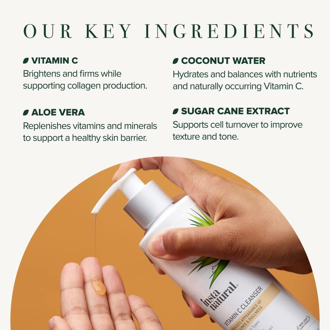 Insta Natural Vitamin C Cleanser, 200 ml / 6.7 oz