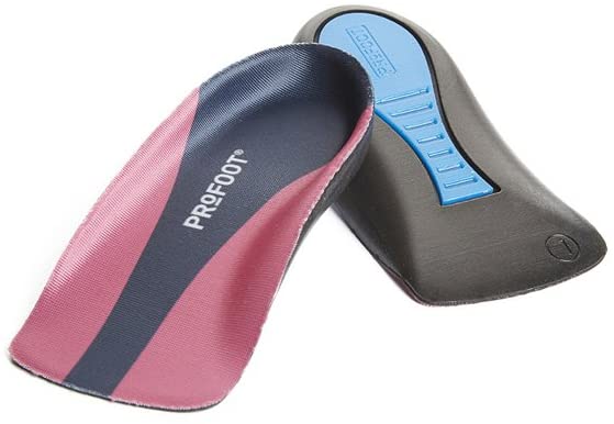 ProFoot Orthotic Insoles For Plantar Fasciitis & Heel Pain, Women's Sizes 6-10, 1 Pair
