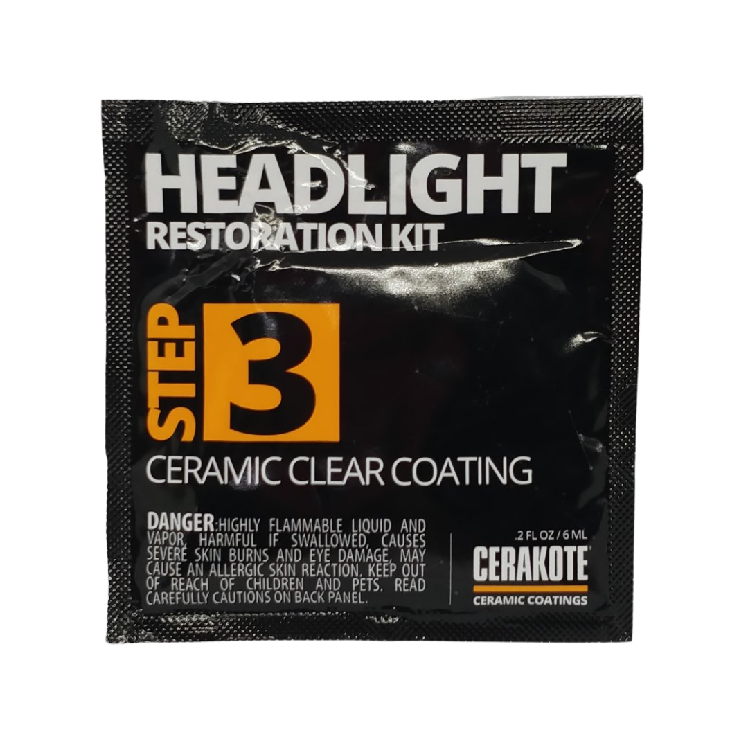 Cerakote Ceramic Coatings Headlight Restoration Kit, NO BOX