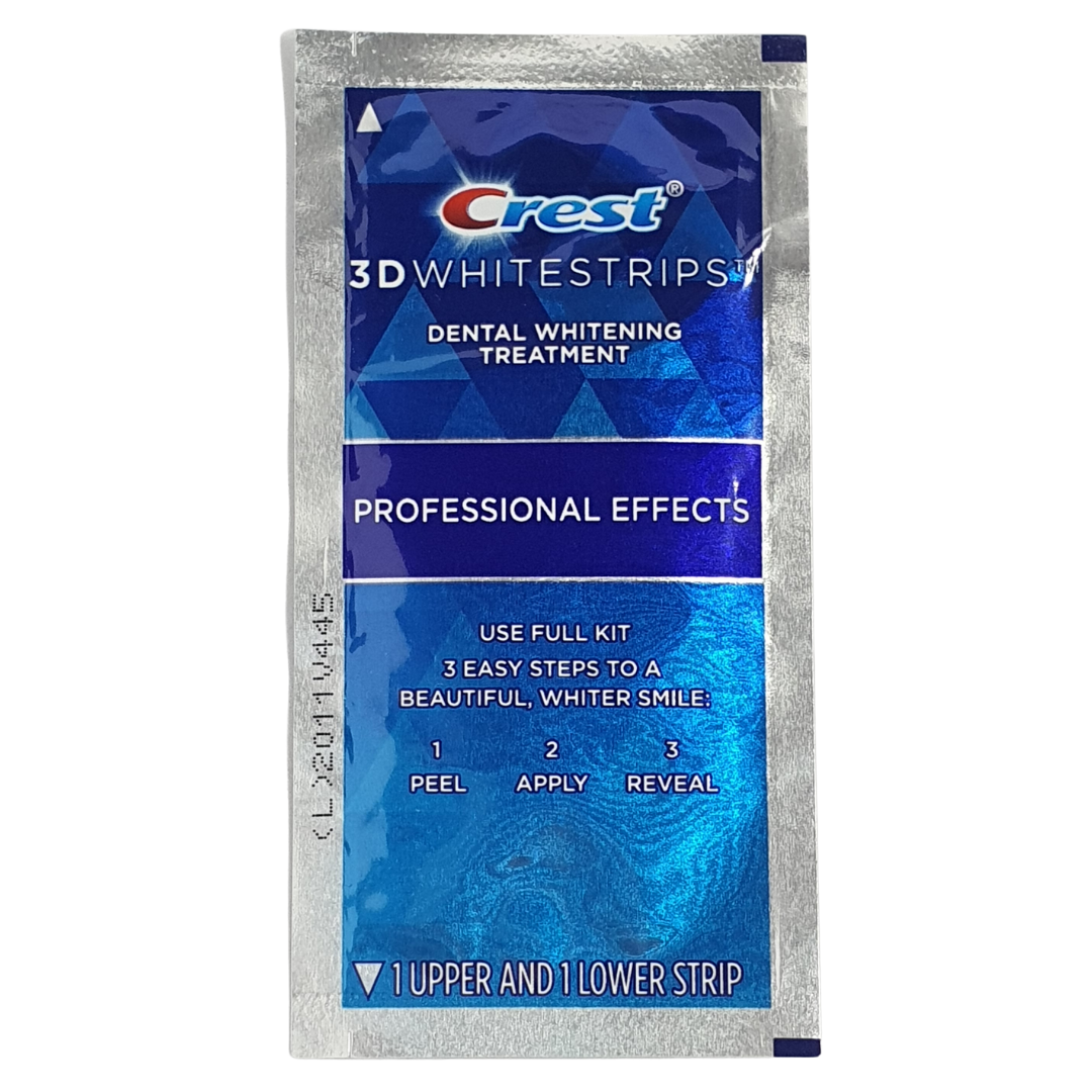 Crest 3D White No Slip Whitestrips Dental Whitening Treatment