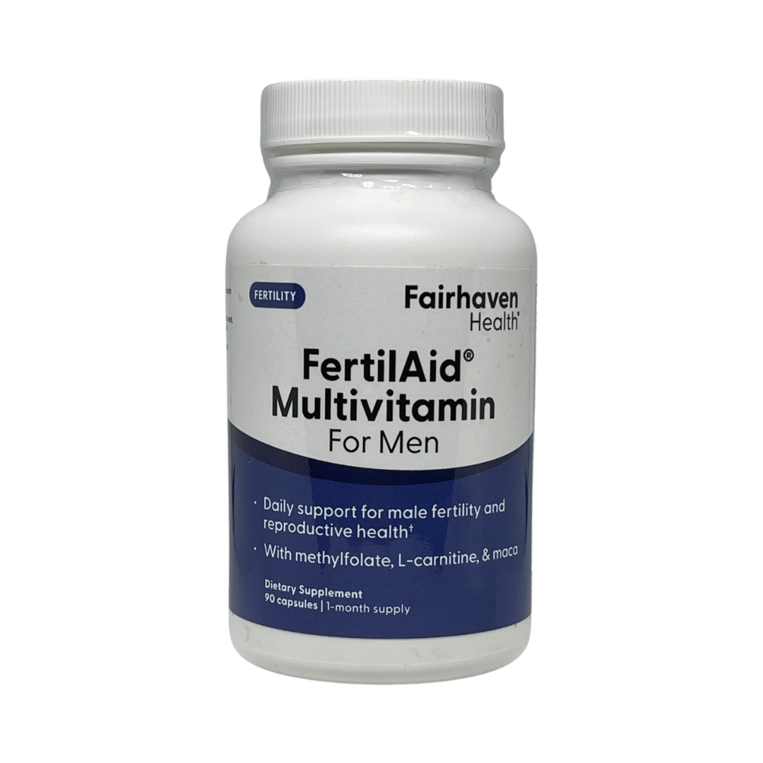 Fairhaven Health FertilAid Multivitamin for Men, 90 Capsules