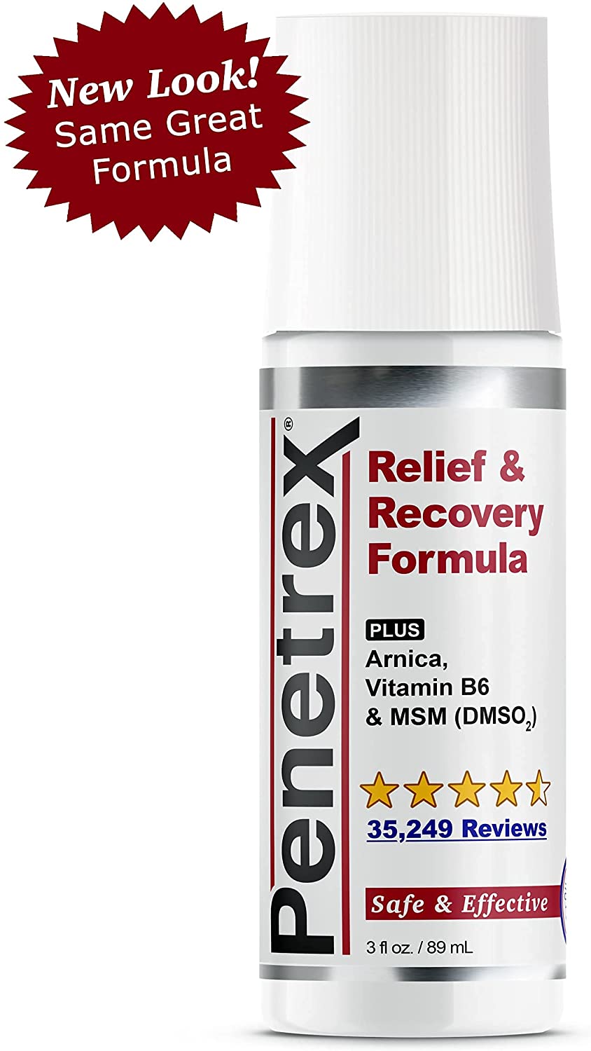 Penetrex Roll-On 3oz. Inflammation Formulation with Arnica, Vitamin B6, & MSM