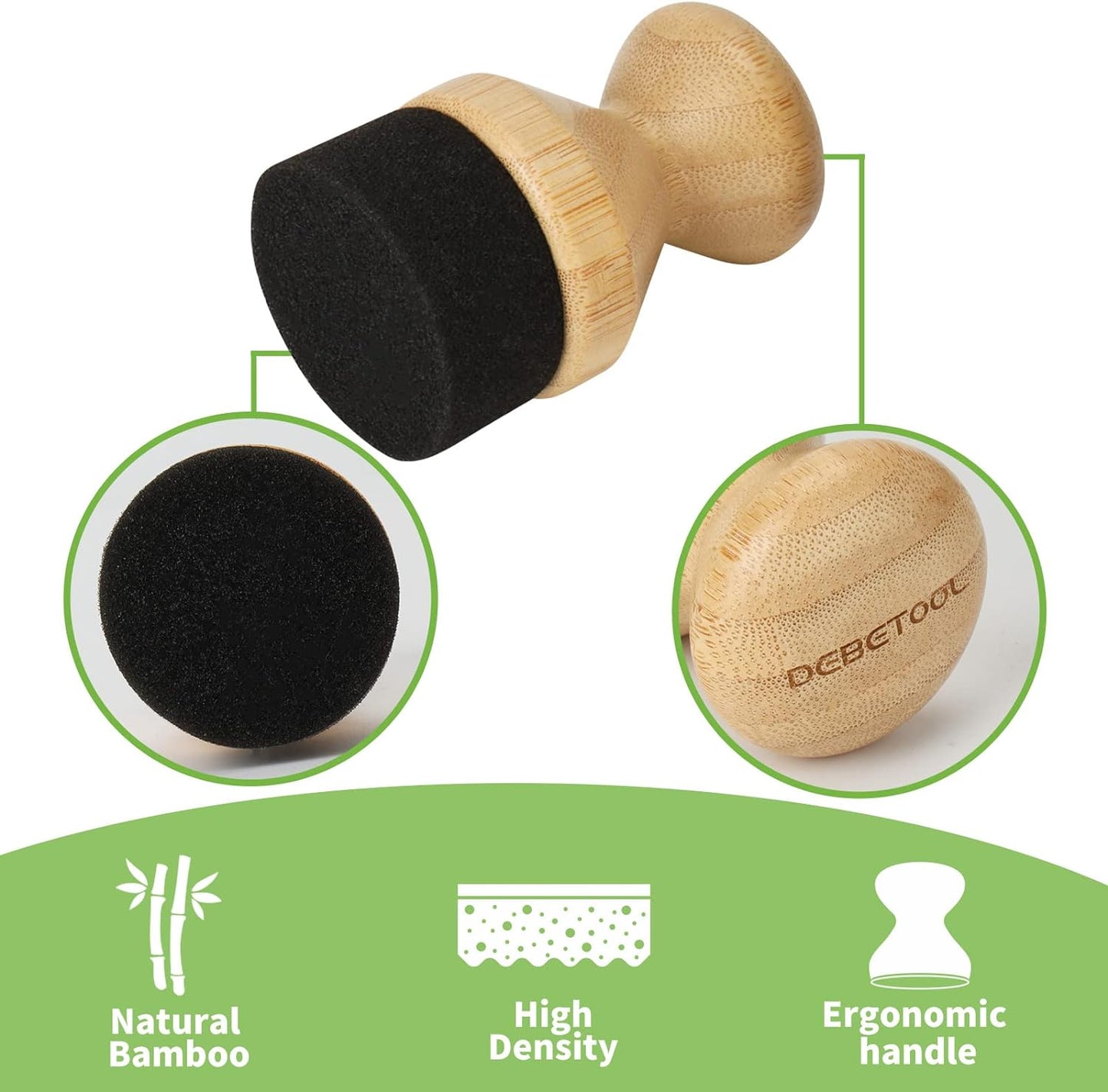 Debetool Oil Wax Applicator 2 Pack