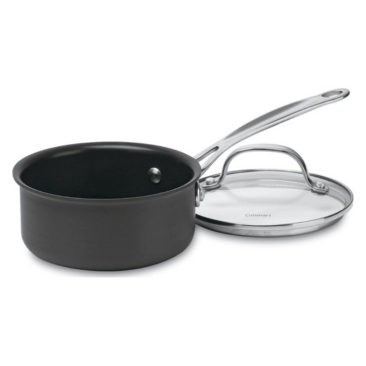 Cuisinart 1-Quart Saucepan Nonstick Hard Anodized, 1 Piece