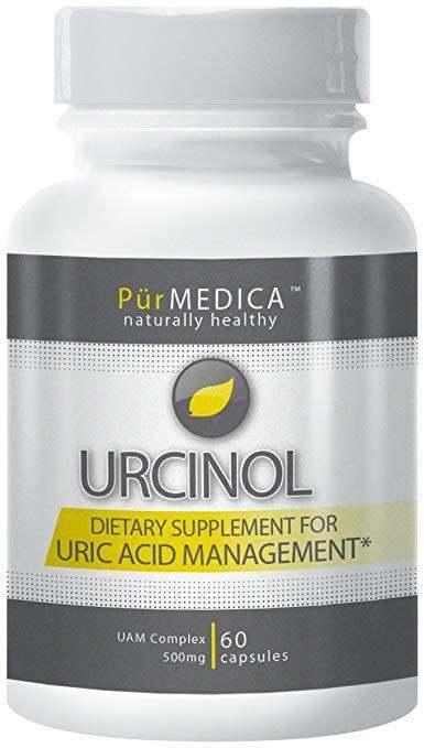 PurMEDICA Urcinol Dietary Supplement for Uric Acid Management 60 Capsules