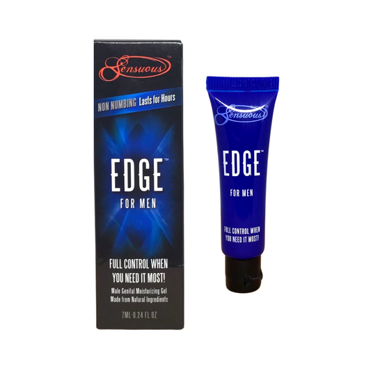 Sensuous Edge Gel For Men 0.24 Fl Oz (7ml) PACKAGING MAY VARY