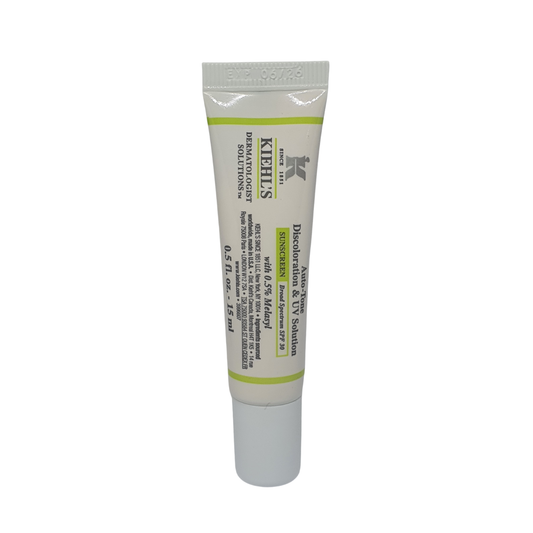 Trial Size Kiehl's Auto-Tone Discoloration & UV Solution Sunscreen SPF30 0.5 oz / 15 ml