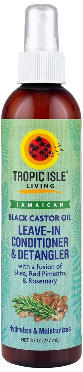 Tropic Isle Living Jamaican Black Castor Oil Leave-In Conditioner & Detangler, 8 oz. / 237ml