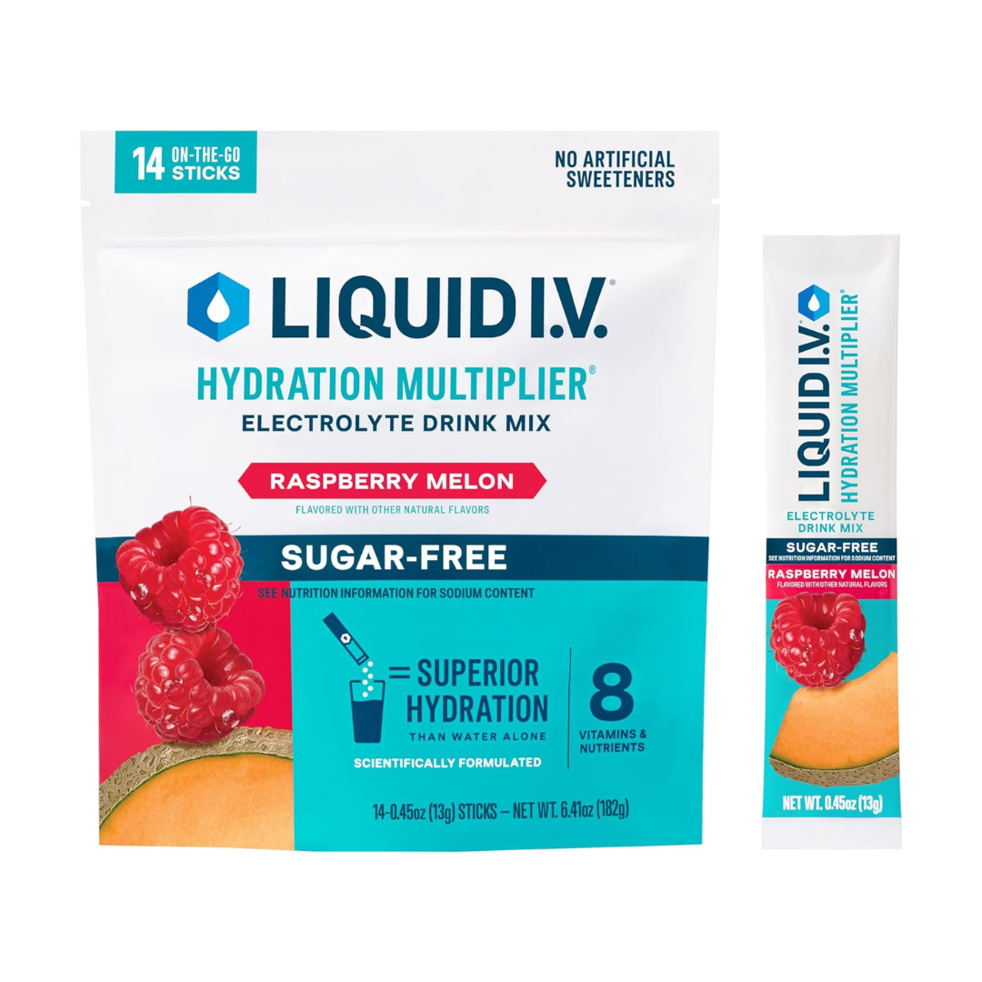 Liquid IV Hydration Multiplier + Energy Electrolyte Drink Mix 6.41oz / 182g