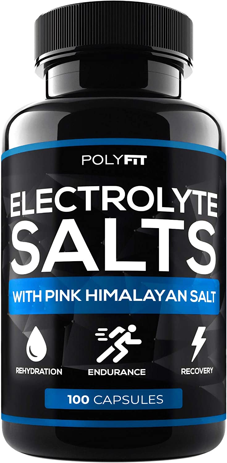 PolyFit Electrolyte Salts With Pink Himalayan Salt 100 Capsules